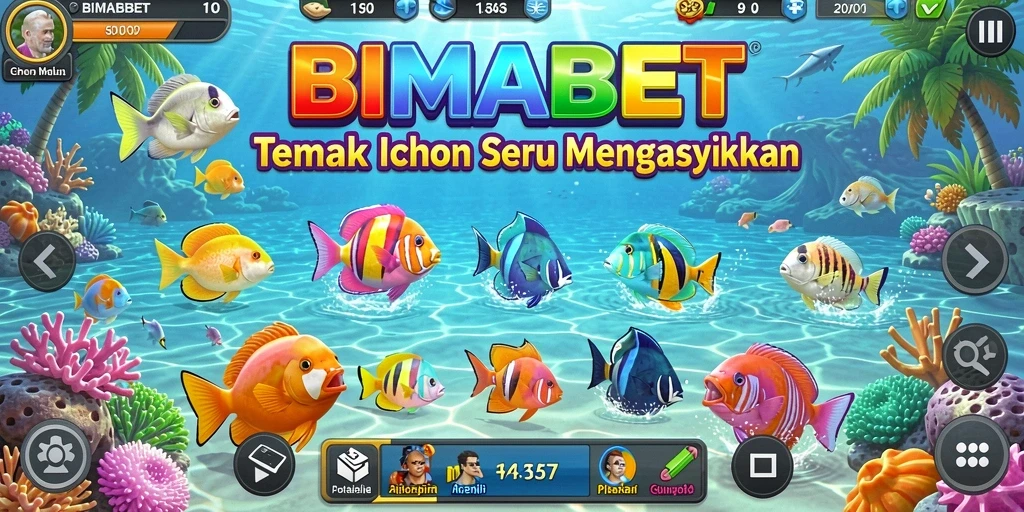 Screenshot gameplay Tembak Ikan BIMABET yang menampilkan aksi seru.