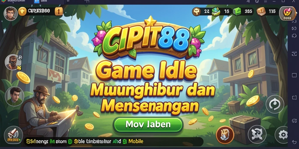 Tampilan gameplay CIPIT88 yang menarik dengan karakter yang beraksi.
