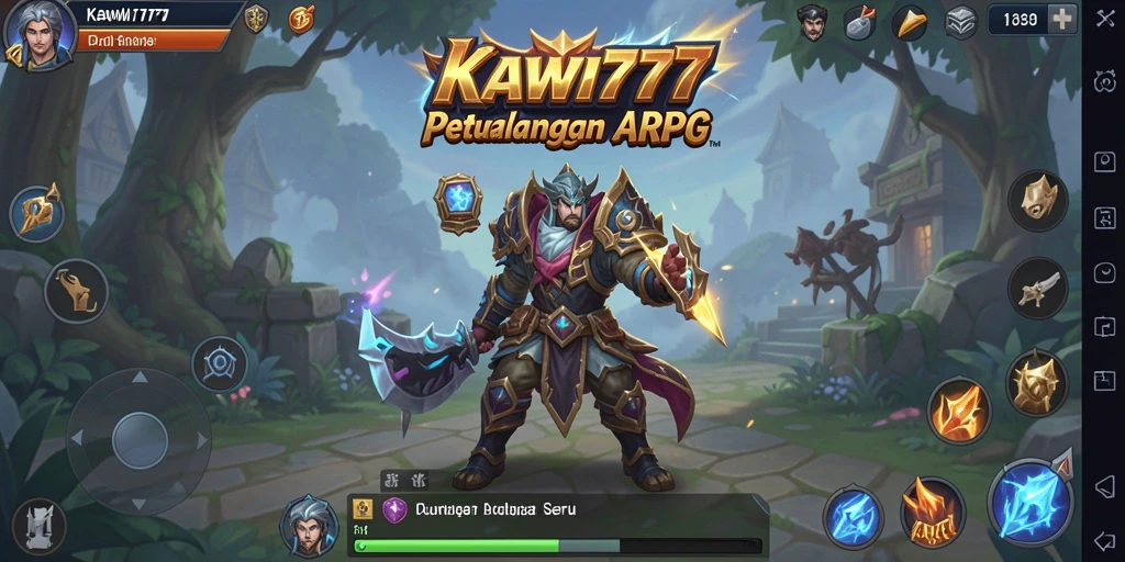 Tampilan gameplay KAWI777 yang menegangkan dan penuh aksi.