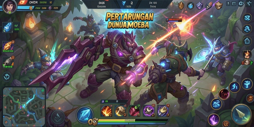 Tampilan menegangkan dari pertempuran multiplayer di OKIDR.