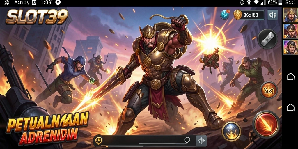 Tampilan gameplay SLOT39 yang penuh aksi dan tantangan mengesankan.