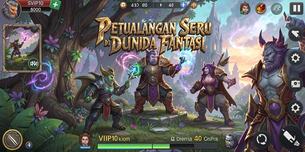 Gameplay memukau dan penuh tantangan di SVIP10.