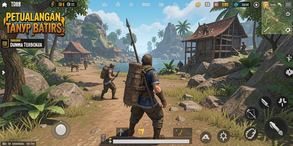 Gameplay Open World TO88 menunjukkan eksplorasi yang menakjubkan.