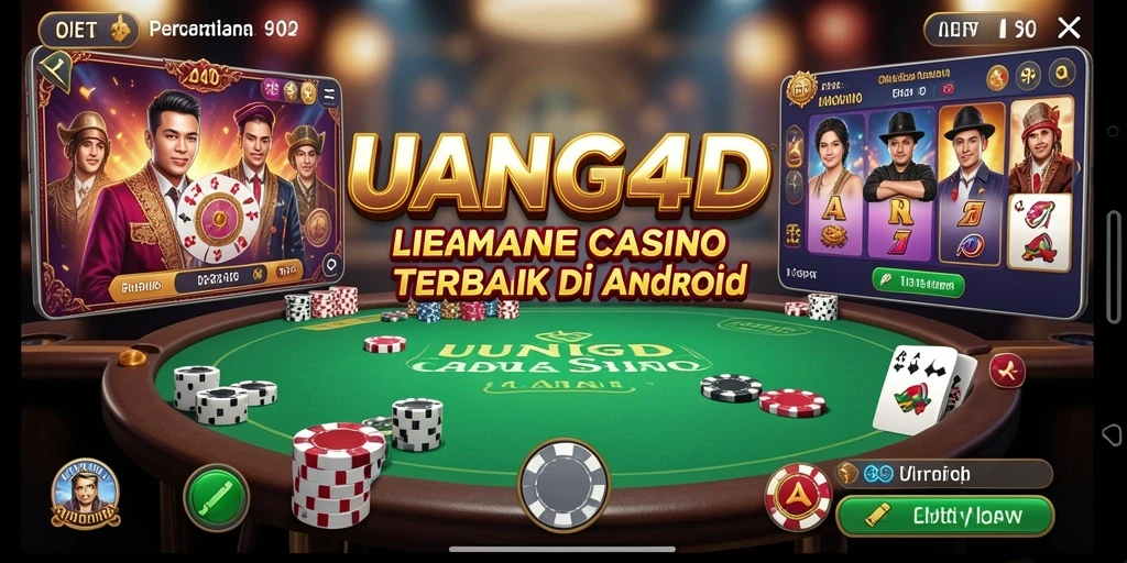 Tampilan gameplay UANG4D dengan dealer langsung yang memukau.