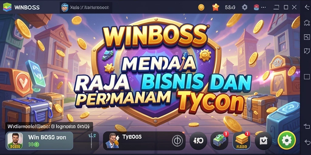 Tampilan gameplay WINBOSS yang dinamis dan menarik dalam dunia Tycoon.
